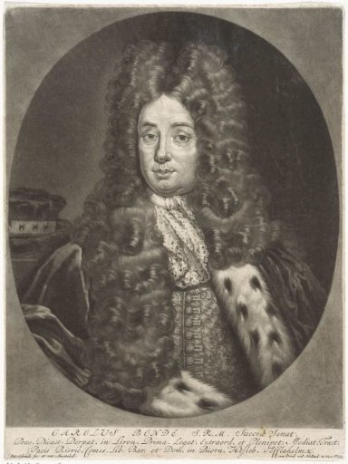 Portret van Karl von Biorn Bonde