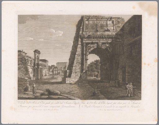 View of the Arch of Titus