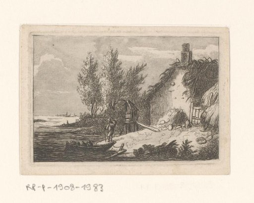 Landscape with a Farmhouse by the Water