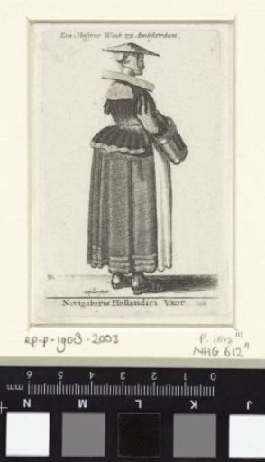 Wife of a Dutch Navigator / A Sailor's Wife in Amsterdam