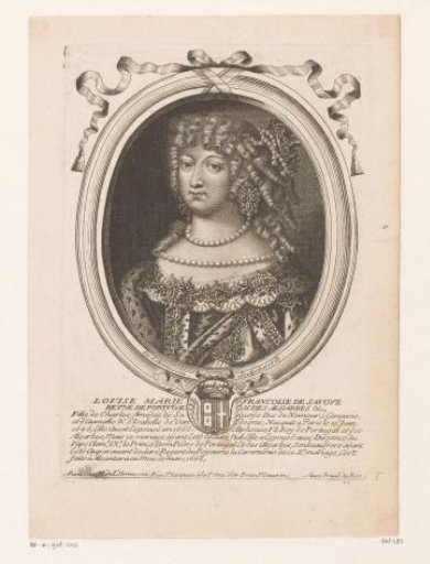 Portrait of Maria Francisca of Nemours