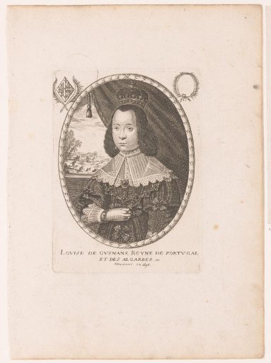 Portrait of Luisa de Guzmán, Queen of Portugal