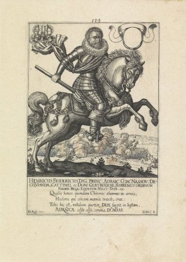 Equestrian Portrait of Frederik Hendrik, Prince of Orange