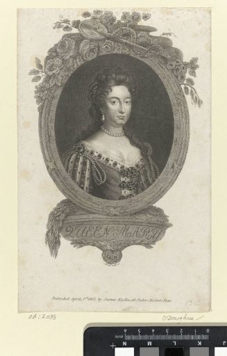 Portrait of Maria II Stuart