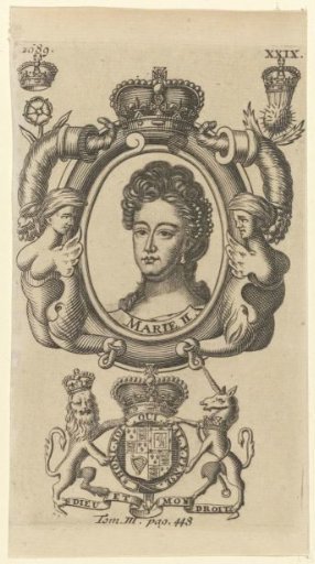 Portrait of Mary II Stuart