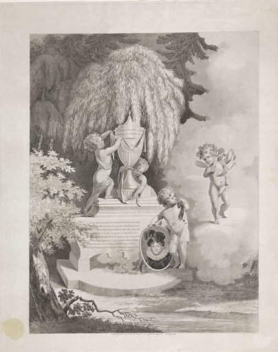 Allegorical Monument to Wilhelmina, Princess-Dowager of Orange-Nassau, 1820