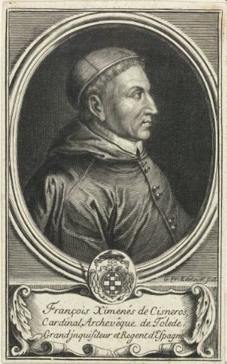 Portrait of Francisco Jiménez de Cisneros