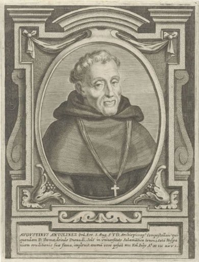 Portrait of the Augustinian Agustín Antolínez, Archbishop of Santiago de Compostela