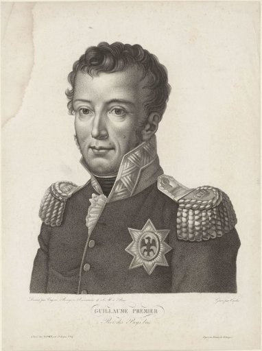 Portrait of William I Frederick, King of the Netherlands