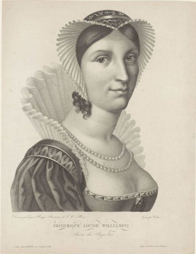 Portrait of Wilhelmina of Prussia