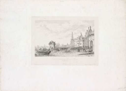 Arrival of Napoleon in Antwerp, 1803