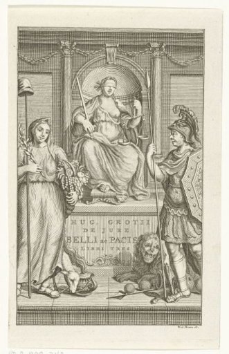 Justice Seated on Her Throne