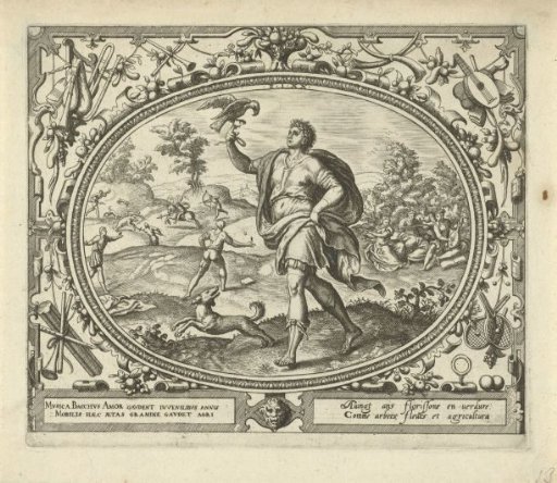 Man at the age of twenty