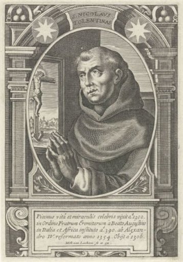 Portrait of Saint Nicholas of Tolentino