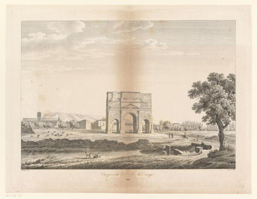 View of the Triumphal Arch of Orange