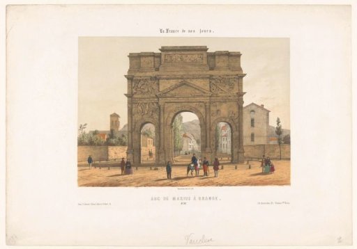 View of the Triumphal Arch of Orange