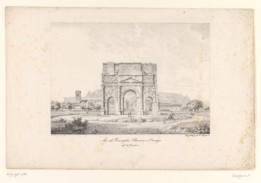 View of the Triumphal Arch of Orange