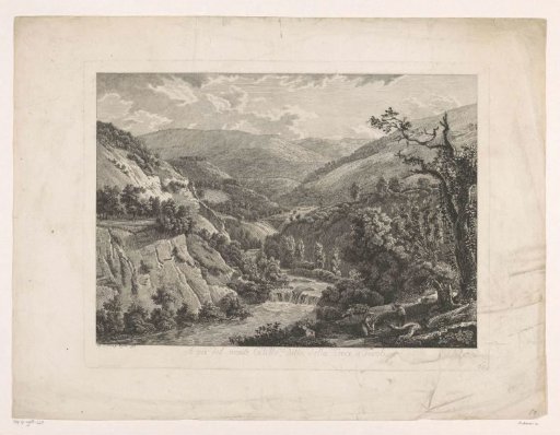View of Monte Catillo near Tivoli