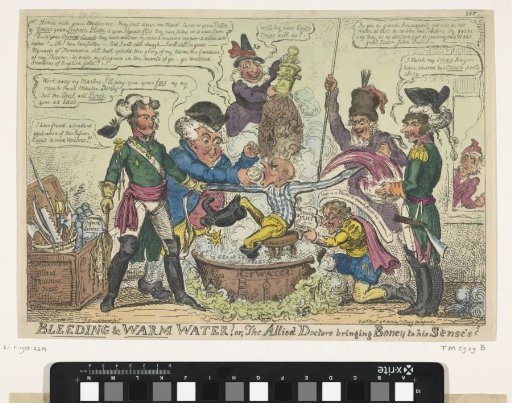 Napoleon in the Bath, 1813
