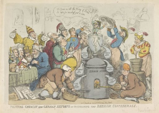 The Dissolution of the Confederation of the Rhine, 1813