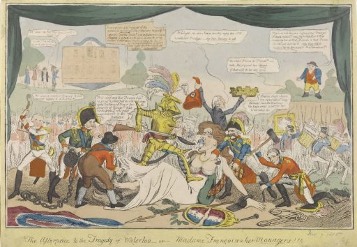 France in the Hands of the Allies, 1815