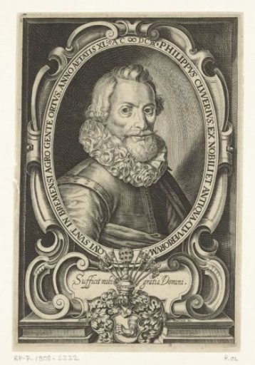 Portrait of the Geographer Philippus Cluverius