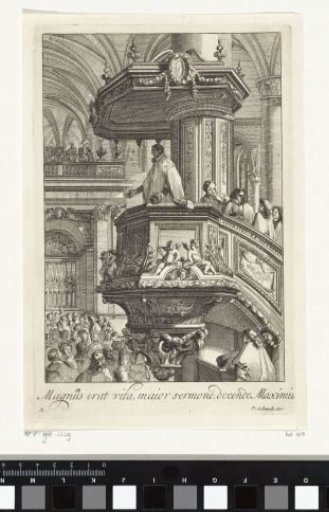 Preacher on a Pulpit