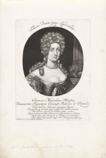 Portrait of Eleonora of Palatinate-Neuburg