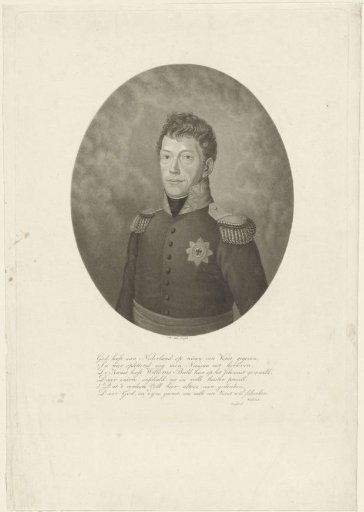 Portrait of William I Frederick, King of the Netherlands