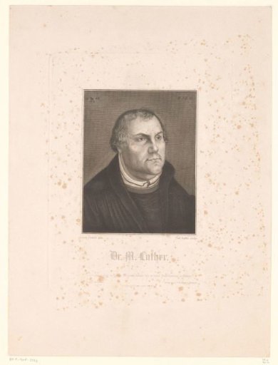 Portrait of Martin Luther