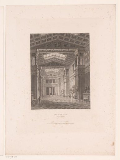 View of the interior of Walhalla