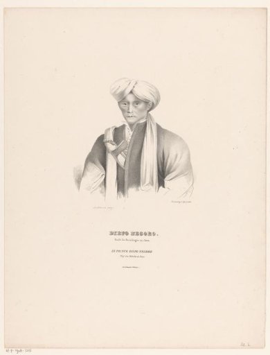 Portrait of Diepo Negoro