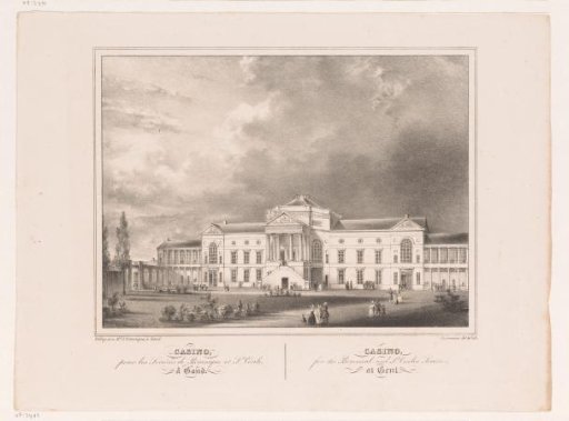 View of the Casino in Ghent