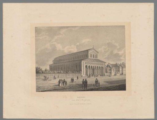 View of the Bonifatius Basilica in Munich