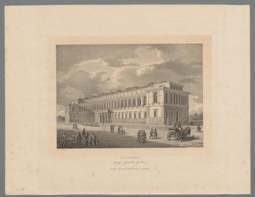 View of the Pinakothek in Munich