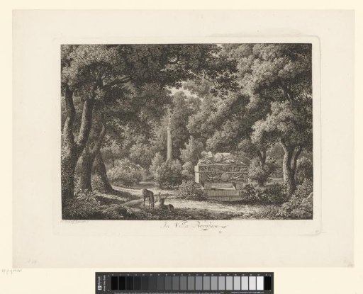 Landscape near the Villa Borghese
