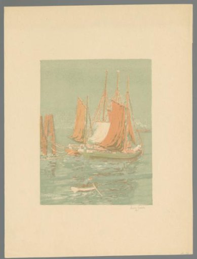 Fishing boats on the water
