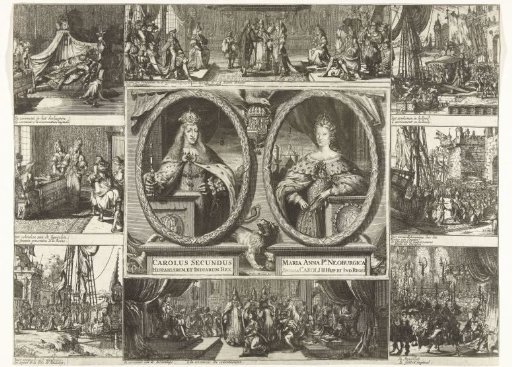 Marriage of Charles II of Spain with Maria Anna of Bavaria, 1690