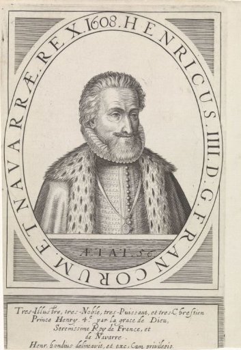 Portrait of Henry IV, King of France and Navarre