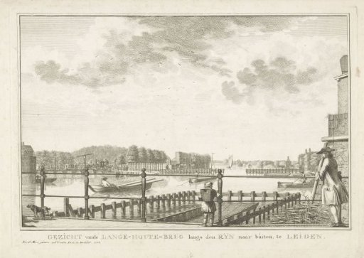 View of the Rhine at Leiden