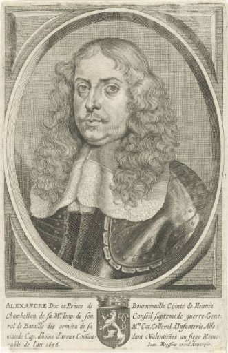 Portrait of Alexander van Bournonville