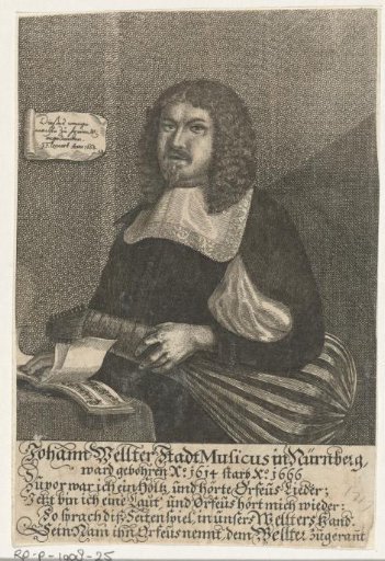 Portrait of Johann Welter