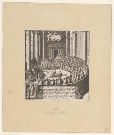Council of Trent, 1545-1563