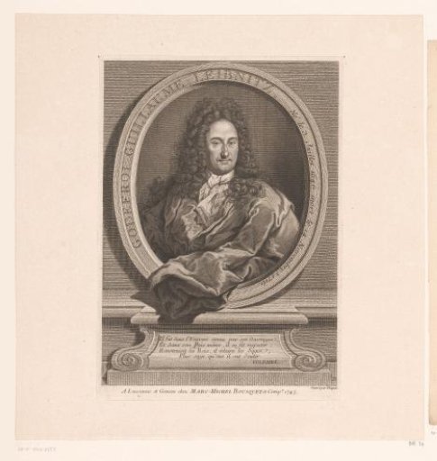 Portrait of Gottfried Wilhelm Leibniz