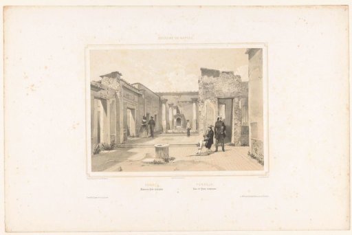 View of the Ruin of a House in Pompeii