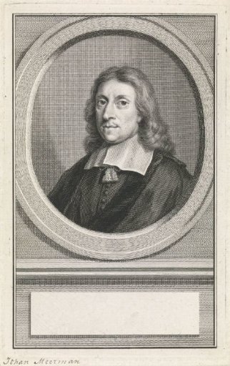 Portrait of Johan Meerman