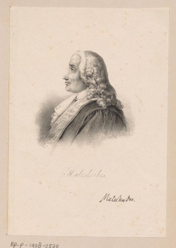 Portrait of Chrétien-Guillaume de Lamoignon de Malesherbes