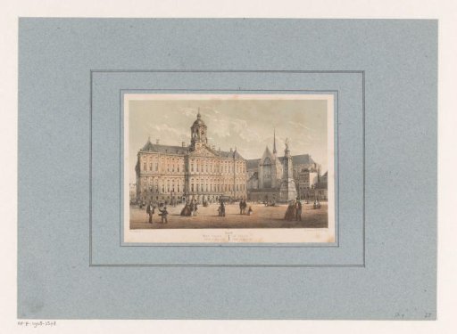 Royal Palace on the Dam in Amsterdam