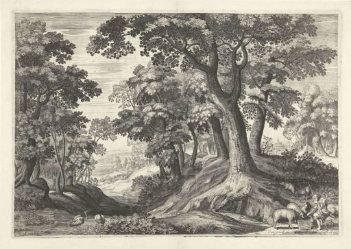 Repentance of the Prodigal Son; He Eats from the Pig Trough