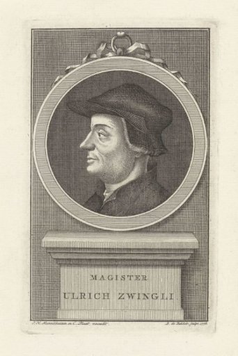 Portrait of Priest Ulrich Zwingli